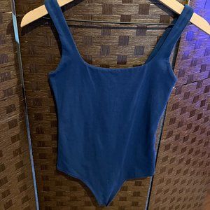 Abercrombie Cotton Fabric Tank Bodysuit - Size Small